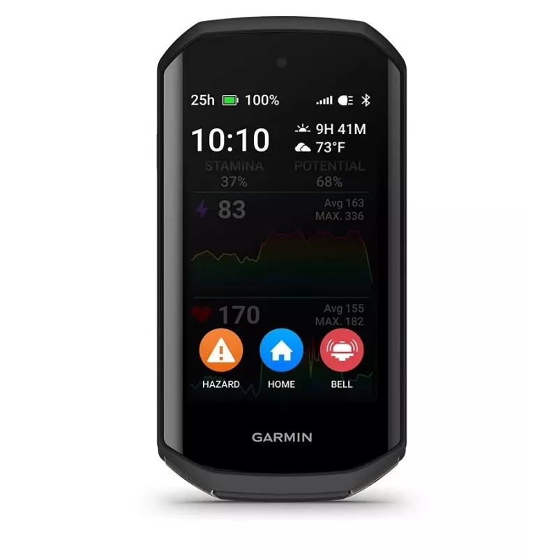 Ciclocomputador GPS GARMIN Edge 1050, ecrã de 3,5 polegadas, Preto