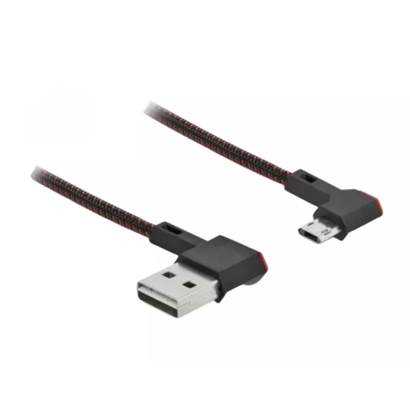 Cabo USB DeLOCK EASY-USB 2.0 Type-A para Micro-B macho 0,5 m preto