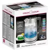 Chaleira elétrica de vidro Proficook PC-WKS 1190 G