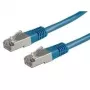 Cabo de rede ROLINE S/FTP (PiMF) patch Cat.6 RJ-45 5 m azul