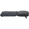 Logitech ERGO K860 - Teclado - sem fios - 2,4 GHz, Bluetooth 5.0