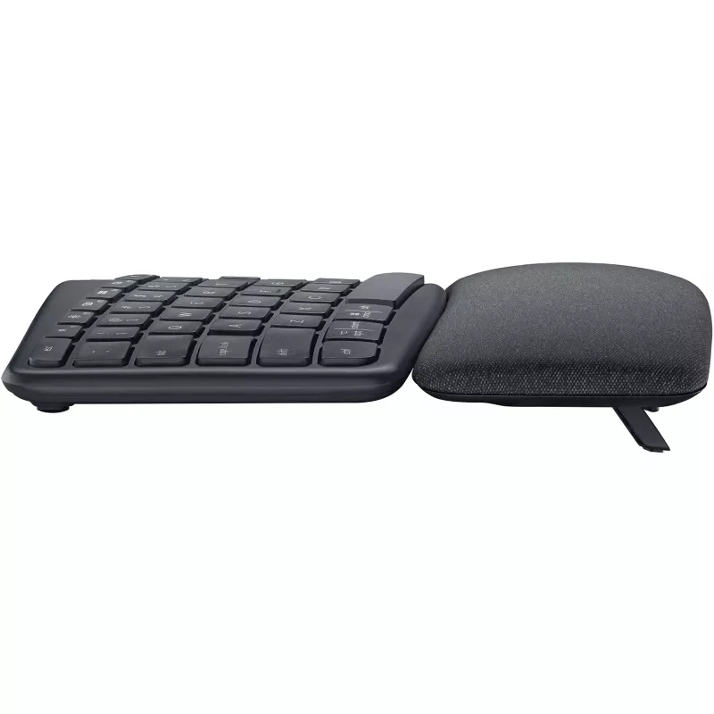 Logitech ERGO K860 - Teclado - sem fios - 2,4 GHz, Bluetooth 5.0