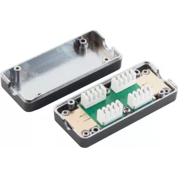 Tomada de rede ShiverPeaks BS75001-2 Cat7 10/100/1000Base-T(X) 1 unid.