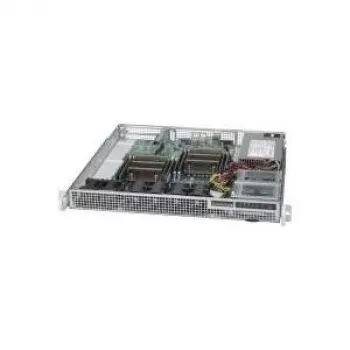 Super Micro Supermicro SC514 505 - Rack - montável - 1U - ATX estendido - SATA/SAS - não hot-swap 500 Watt (CSE-514-505)