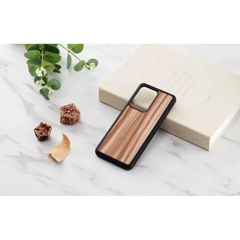 Capa para telemóvel Man and Wood para Samsung Galaxy S20 Ultra — cappuccino preto