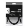 Cabo de rede CAT5E FTP 2M/PP22-2M/BK Gembird