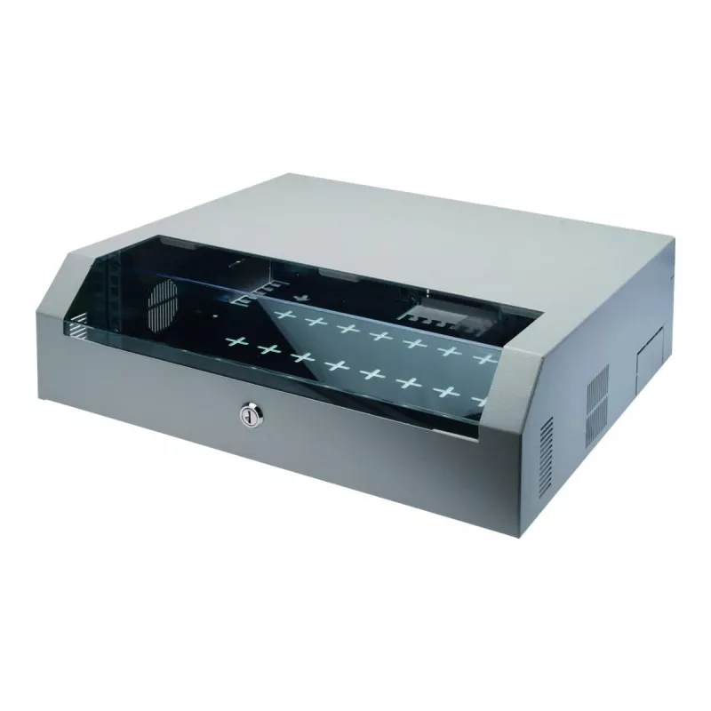 Rack de montagem em parede Digitus DN-19 04U-PB-B