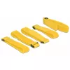 Fecho de velcro DeLOCK 18708 amarelo 5 unid.