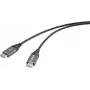 Cabo de fibra ótica HDMI SpeaKa Professional HDMI-A macho – macho 60 m preto (SP-12842680)