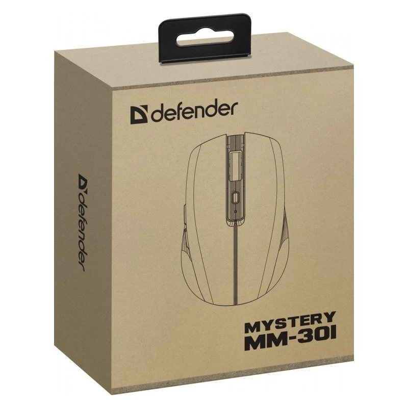 Rato DEFENDER MYSTERY MM-301 RF+BT LILA 1600dpi 6T