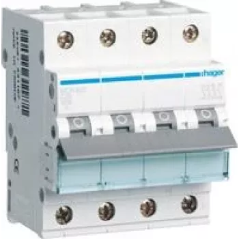 Hager Disjuntor miniatura 3p+N, C-25A, 6kA MCN625 (MCN625)