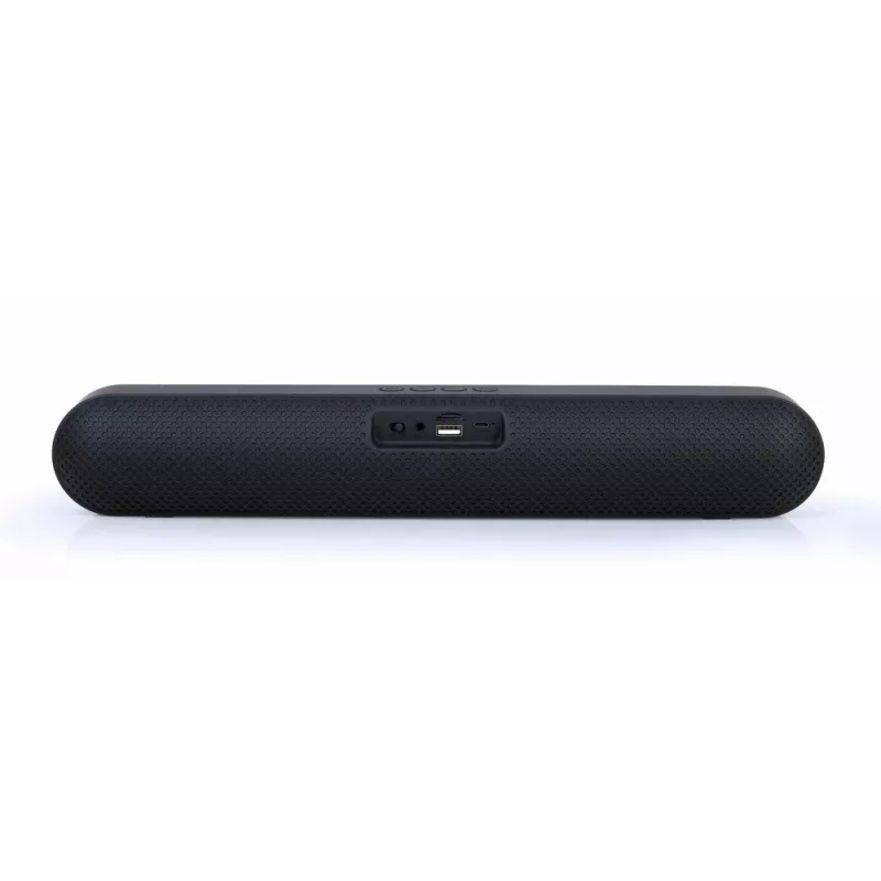 Coluna soundbar Gembird SPKBT-BAR400L preta 2.0 canais 10 W