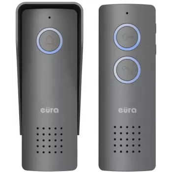 Intercomunicador sem fios EURA ADP-80A3 Grafite