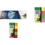 Notas adesivas autoadesivas Sigel HN630 verde rosa vermelho amarelo