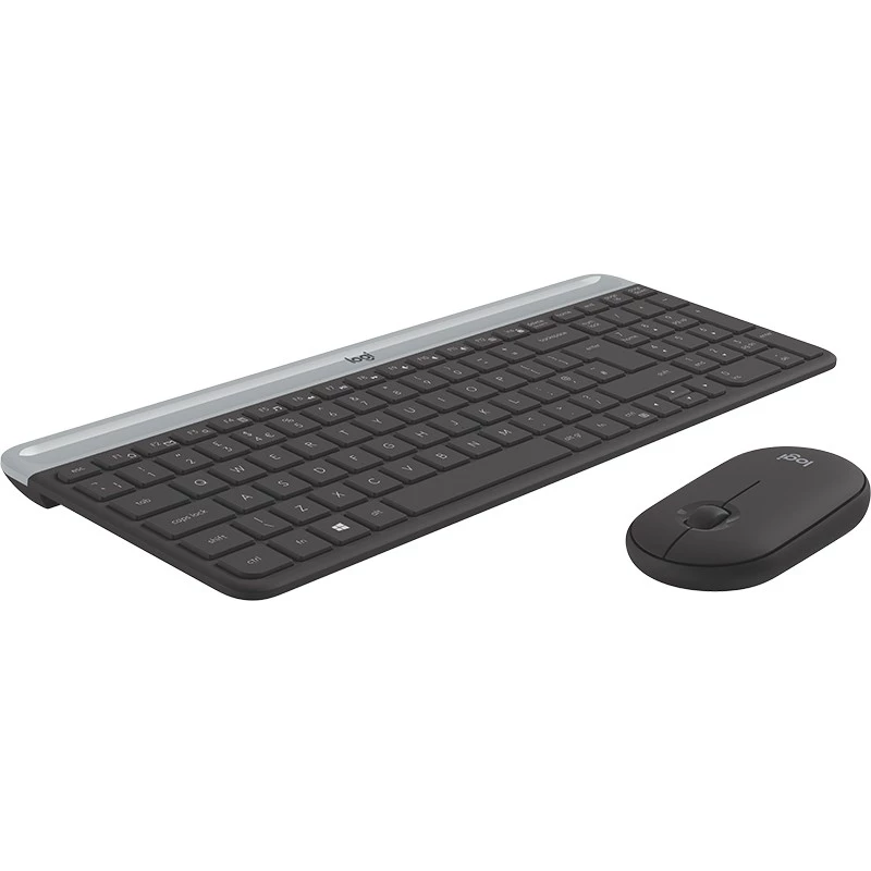Conjunto de teclado e rato Logitech MK470 slim combo