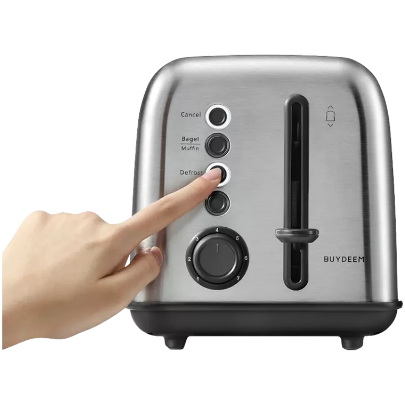 Torradeira BUYDEEM 2 fatias, modelo DT620E, cor aço inoxidável, EU