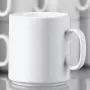 Esmeyer Diane 402-316 caneca de café de porcelana 280 ml, branca, conjunto de 6