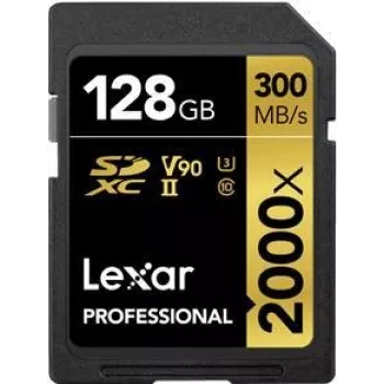 Lexar Professional 2000x 128 GB Cartão SDXC UHS-II, U3, V90