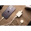 Carregador de viagem FIXED Fixed Mini USB-C/USB 45W — carregador compacto de porta dupla com USB-C e USB-A