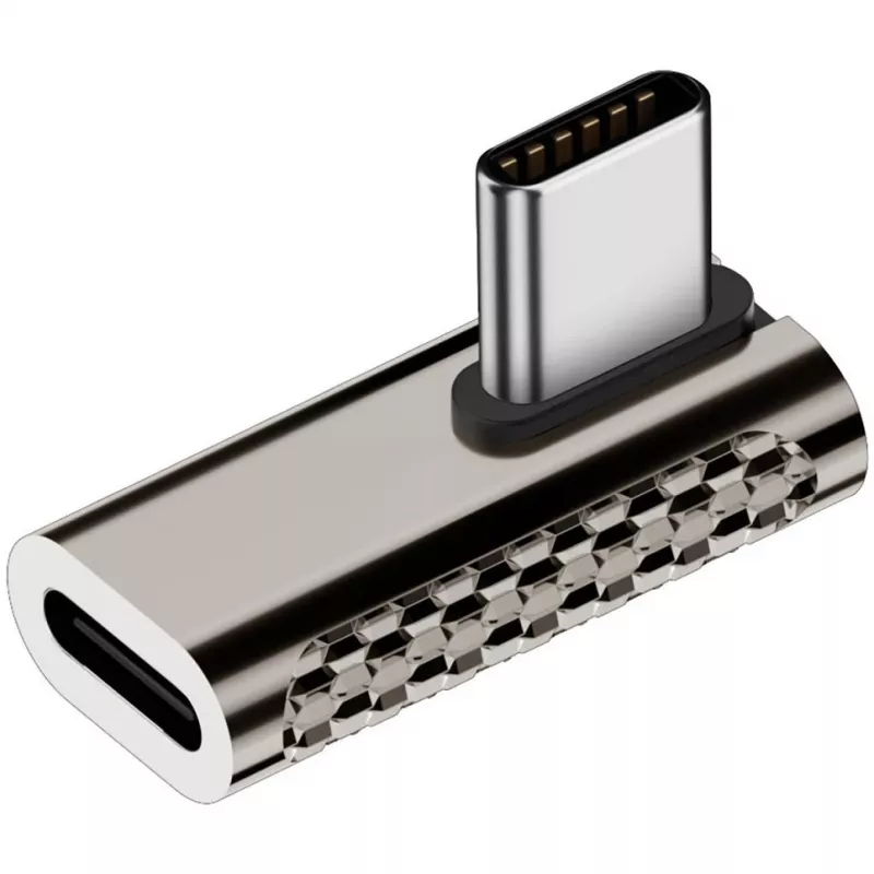 Adaptador de cabo 4smarts 540464 USB-C para USB-C prateado