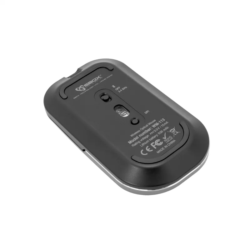 Rato SBOX WM-113 Wireless RF Wireless + Bluetooth + USB Type-C
