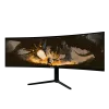 Monitor LED Curvo 49 polegadas Arozzi Nova — 5120 x 1440 Dual QHD, painel VA, 4 ms, hub USB, VESA