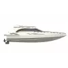 Amewi Rising Sun iate de cruzeiro 380 mm motor elétrico 800 mAh