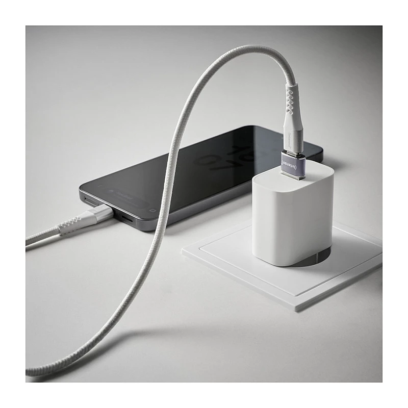 Intenso pack de 3 adaptadores USB USB-A -> USB-C C480C alumínio