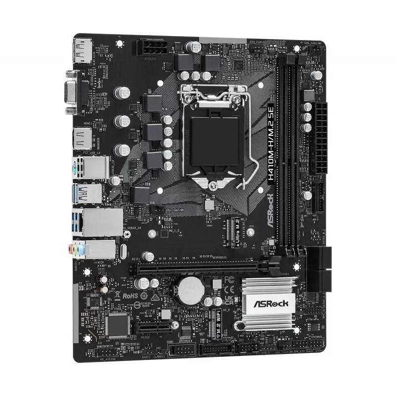 Motherboard ASRock H410M-H/M.2 SE Intel H410 LGA 1200 micro ATX