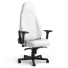 Cadeira de escritório noblechairs NBL-ICN-PU-WED assento acolchoado encosto acolchoado branca