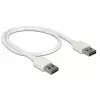 Cabo USB USB 2.0 DeLOCK 85192 0,5m branco