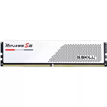 G.Skill Ripjaws S5 96 GB (2x48 GB) DDR5-5200 CL40 kit de memória RAM, branco
