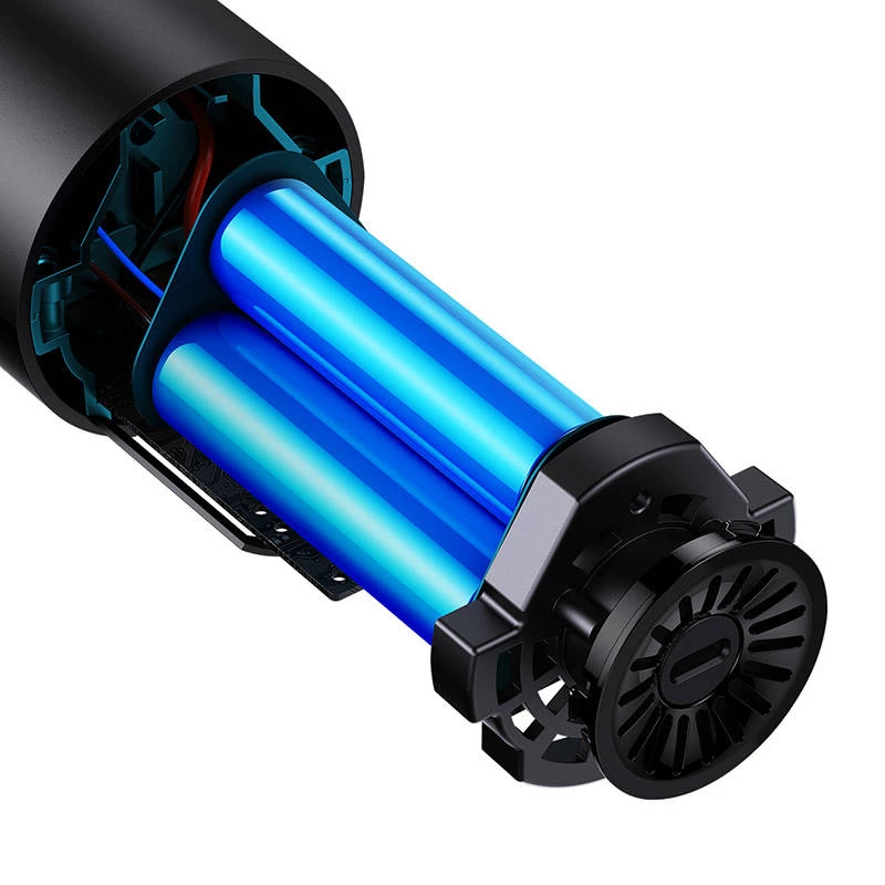 (Preto) Aspirador para automóvel Baseus A5 16000pa 130W aspirador automóvel 7500mAh aspirador doméstico