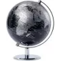 Globo de secretária político TROIKA LUNAR, 20 cm de diâmetro, 270 mm de altura, preto/prateado