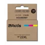 Tinteiro Actis KH-22R (substituto HP 22XL C9352A; standard; 18 ml; cor: ciano, magenta, amarelo)