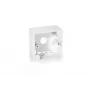 Caixa de superfície/embutir sistema keystone Equip