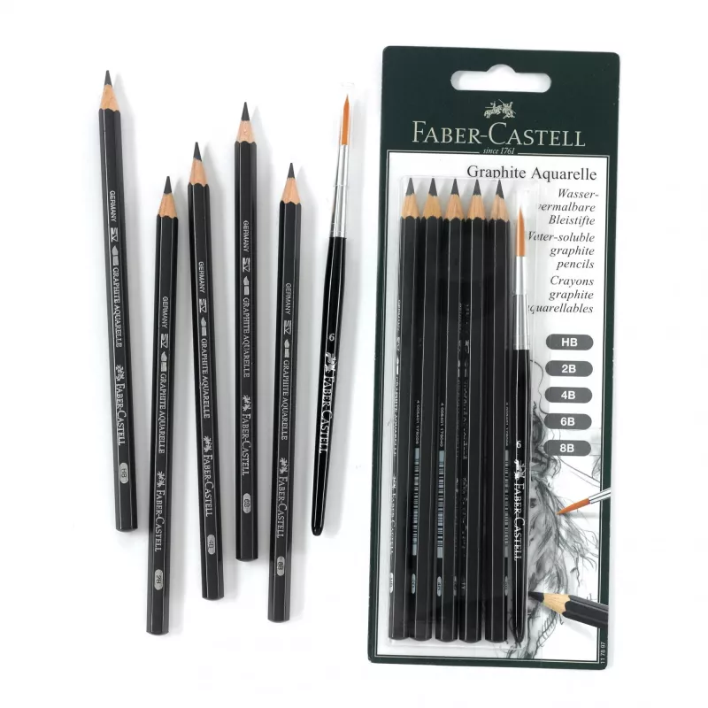 Lápis de grafite Faber-Castell 117897 Multi 6 unid.