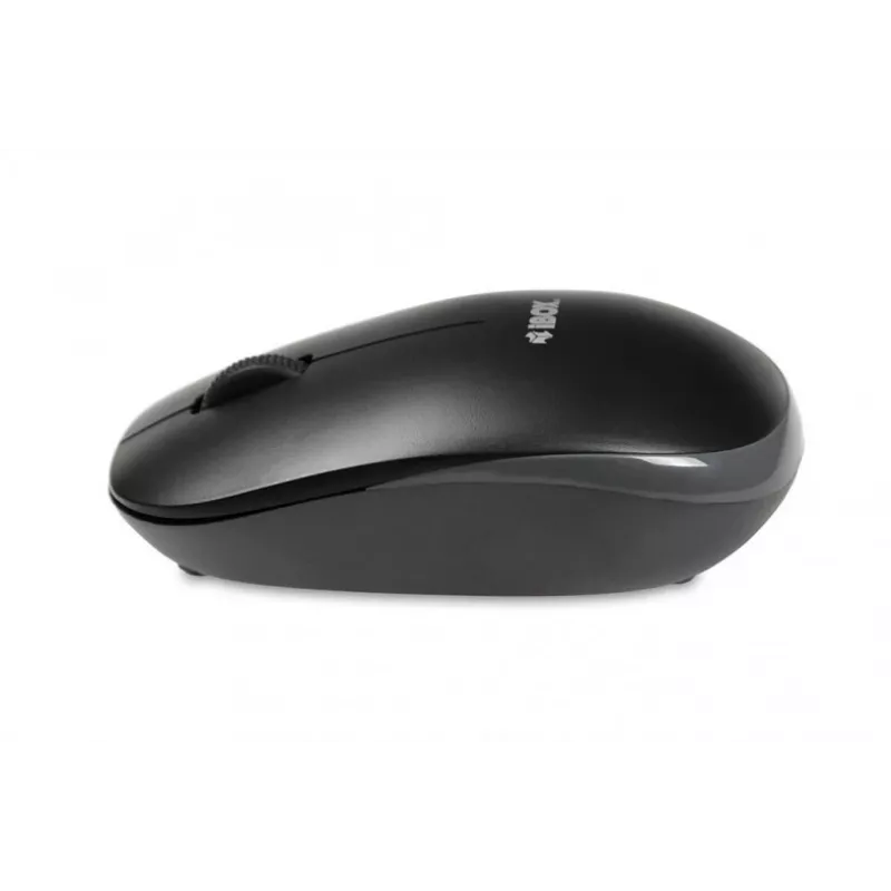 IBOX Desktop Kit Pro conjunto de teclado e rato sem fios, QWERTY tamanho completo 104 teclas, 2,4 GHz, 1200 DPI, preto