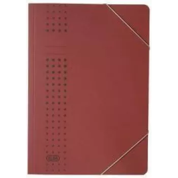 Elba 400010103 pasta de documentos em cartão bordô A4 (400010103)