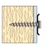 Fischer FID-Z 563537 parafuso para isolamento, cabeça panela, Torx, 50 unidades