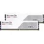 DIMM 64 GB DDR5-6000 (2x 32 GB) Dual-Kit, memória RAM branca, F5-6000J3040G32GX2-RS5W, Ripjaws S5, INTEL XMP