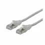 Cabo de rede DTWYLER Cat.6A (Classe EA) S/FTP, CU 7702 flex LSOH, AMP v2, cruzado, cinzento, 2 m