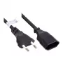 Good Connections extensão Euro preto 3 m