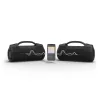 Barra de som HAMA Soundbarrel 2.0 preto Bluetooth sem fios — compacta 2.0 canais