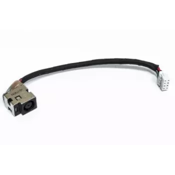Conector fêmea de fonte de alimentação, HP DV6-3000, DV7-4000