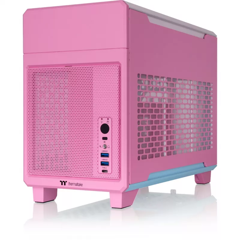 Caixa de computador Thermaltake TR100 Bubble Pink ATX