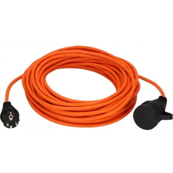 Extensão de energia Brennenstuhl 1169940 20m 1 tomada AC exterior laranja