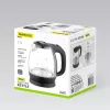 Chaleira elétrica de vidro Maestro MR-063-preta, 2200 W, corpo de vidro, base sem fios