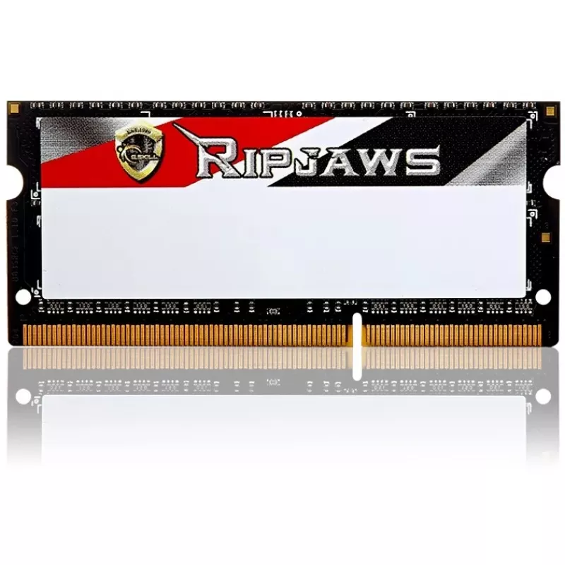 Memória RAM G.SKILL Ripjaws F3-1600C9D-16GRSL (DDR3 SO-DIMM; 2 x 8 GB; 1600 MHz; CL9)