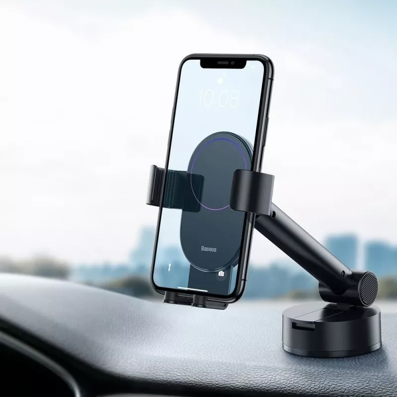 Suporte ativo Baseus SUYL-JY01 telemóvel/smartphone preto